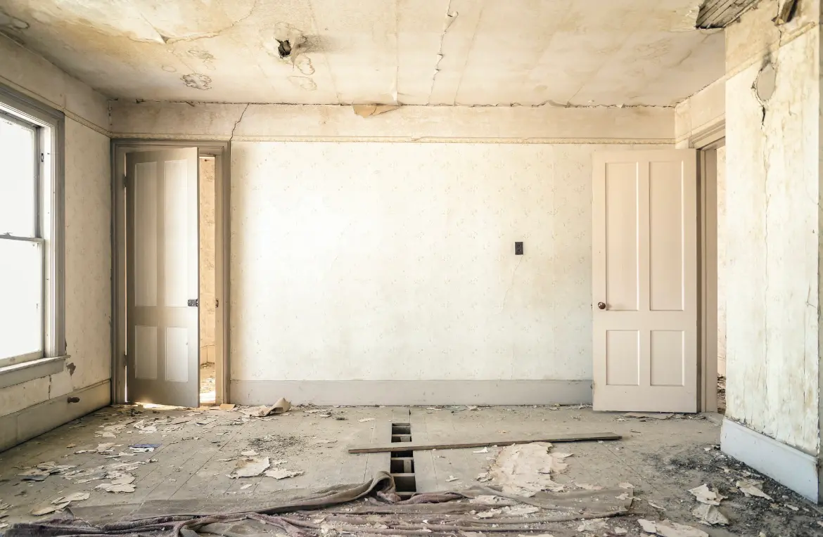 Waste disposal crew managing a cleanout project in Kingsport